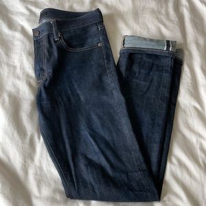 Uniqlo slim fit straight leg jeans